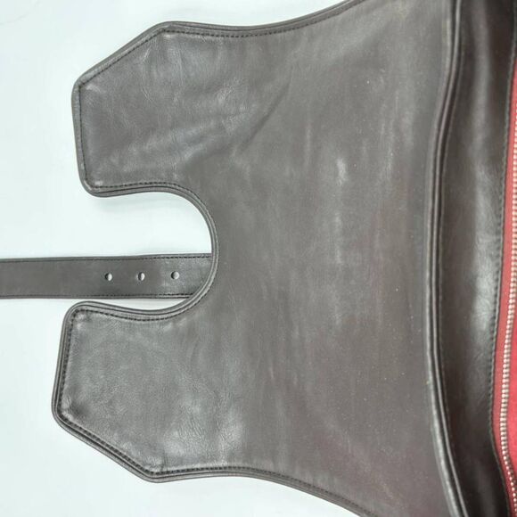 Stella McCartney -ONLY ONE- Multi-Color Aztec Tweed & Vegan Leather Shoulder Bag - Picture 13 of 14